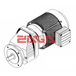 R系列单级法兰安装平行轴减速马达